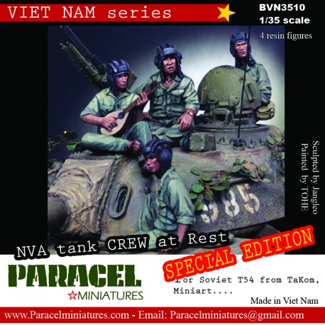 NVA Tank riders & Commander (Special Edition)