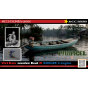 35th Wooden boat w KOHLER 4 engine